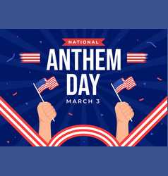 National Anthem Day On March 3 With United States