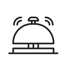 Desk Bell Icon Image