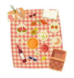 Picnic Set Food Bbq Basket Outdoor