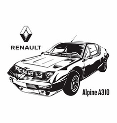 Renault Alpine A310 Classic Car