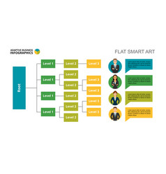 Tree Chart Slide Template