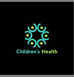 Children Health Logo Design Health Care Logo