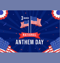 National Anthem Day On March 3 With United States