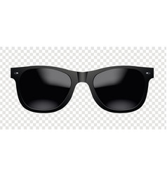 Black Sunglasses And Transparent Background