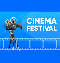 Cinema Festival Movie Time Poster Motion