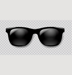 Black Sunglasses With Transparent Background