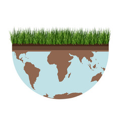 Earth Climate Change Icon - Ecology