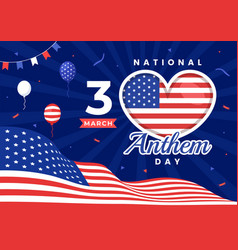 National Anthem Day On March 3 With United States