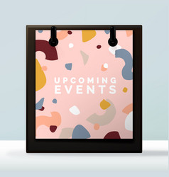 Upcoming Event Calendar Or Leaflet Standx9