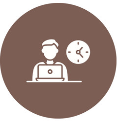 Working Time Icon Image