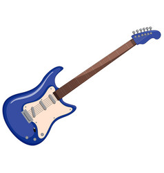 An Electric Guitar Isolated