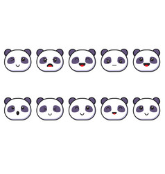 Cute Kawaii Icon Character Cartoon Face Design