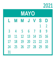 Mayo May Fifth Page Set Calendar 2020