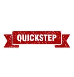 Quickstep Ribbon Grunge Band Sign