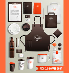 Coffee Shop Design Mockup