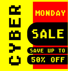 Cyber Monday Sale Poster Flyer Design