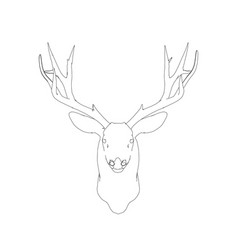 Featured image of post Reindeer Head Side View - Download this premium vector about scandinavian geometric deer, side view., and discover more than 11 million professional graphic resources on freepik.