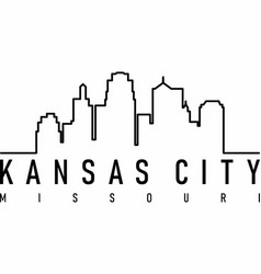 Kansas City Missouri Skyline Design Art