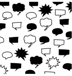 Speech Bubble Set Transparent Background