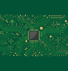 Cpu Chipset With Printed Circuit Board Technology