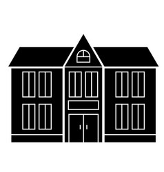 School Building Svg Design