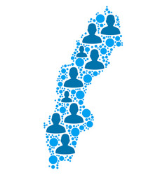 Sweden Map Population People