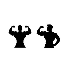 Fitness Silhouette Clipart Isolated On A White 1