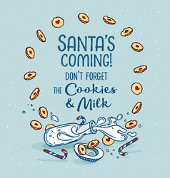 Poster Santa Is Coming