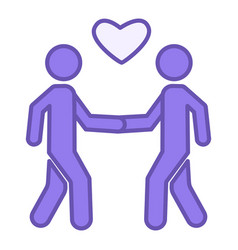 Relationship Color Icon Icon Of Friendship Or