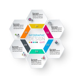 Hexagon Inforgraphics On Graphic Art