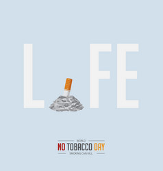 World No Tobacco Day Banner