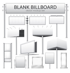 Blank Billboard Mockup For Advertisement