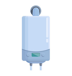 Gas Boiler Heater Icon Cartoon House Heat