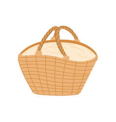 Outdoor Picnic Basket Cartoon