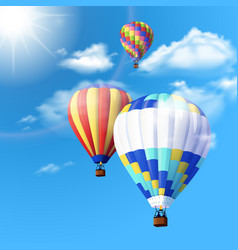 Air Balloon Background