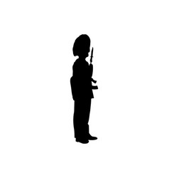 British Beefeater Guard Silhouette Art