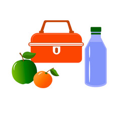 Lunchbox Fruit And Water