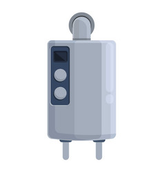 Hot Gas Boiler Icon Cartoon Home Heater