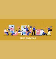 Online Adult Education Banner