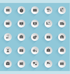 Remote Work Line Icons