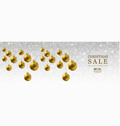 Christmas Sale Background Holiday Banner