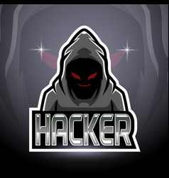 Hacker Esport Logo Mascot Design