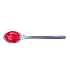 Tomato Ketchup In Spoon