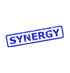 Synergy Seal With Scratched Texture And Rounded