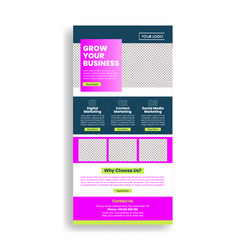 Email Newsletter Template For Corporate Business