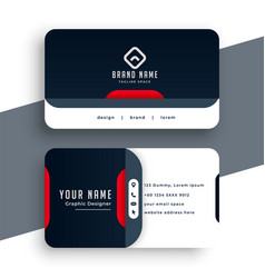 Modern Business Card Design In Professional Style