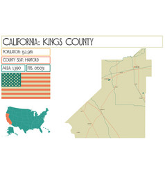 Large And Detailed Map Of Kings County