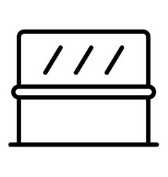 Ballet Barre Icon Outline Style