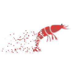 Shrimp Dissolved Pixel Icon