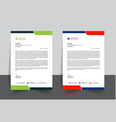 Modern Letter Head Design Template